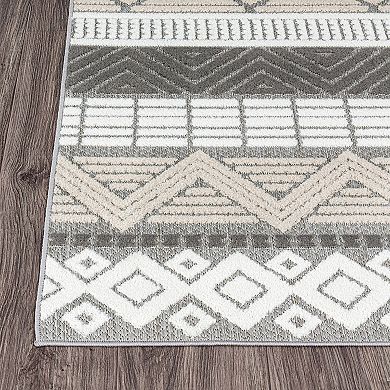 World Rug Gallery Boho Inspired Rug