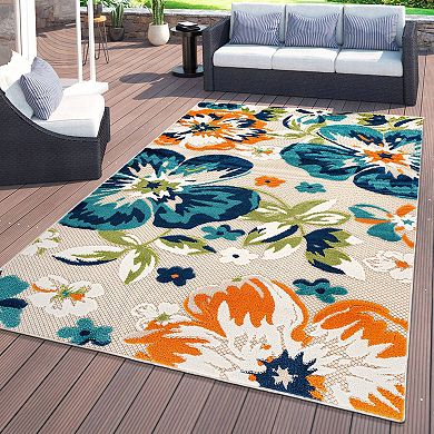 World Rug Gallery Contemporary Floral Rug