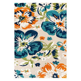 World Rug Gallery Contemporary Floral Rug