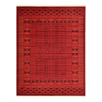 Unique Loom Shakhrud Tekke Rug