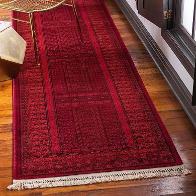 Unique Loom Shakhrud Tekke Rug