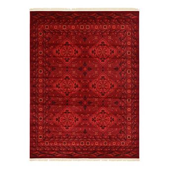 Unique Loom Zeravshan Tekke Rug