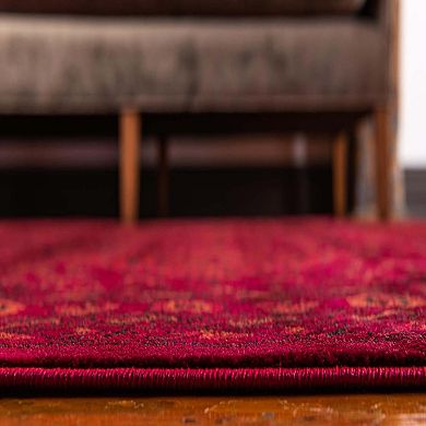 Unique Loom Zeravshan Tekke Rug