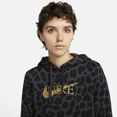 Nike leopard print sweatshirt best sale