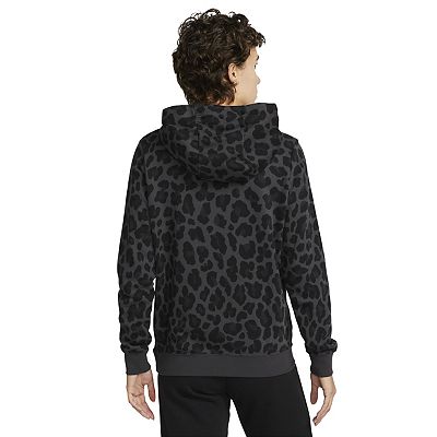 Leopard print nike hoodie on sale