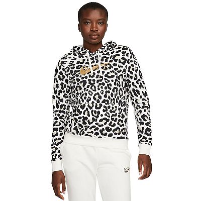 Women's Nike Sportswear Club Leopard Print Hoodie