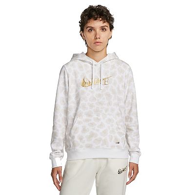 Nike leopard swoosh hoodie sale