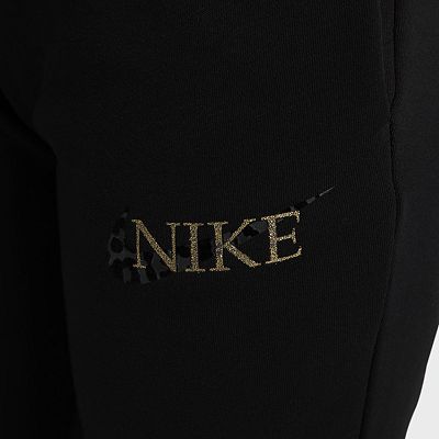 Women's Nike Sportswear Club Fleece Leopard-Print Logo Pants Women's Nike Sportswear Club Fleece Leopard-Print Logo Pants