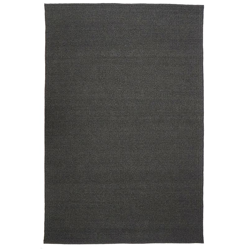 Liora Manne Avalon Texture Indoor Outdoor Rug, Grey, 7.5X9.5 Ft