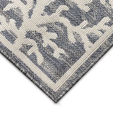 Liora Manne Cove Coral Indoor Outdoor Rug