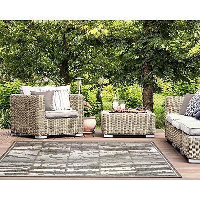 Liora Manne Cove Bamboo Indoor Outdoor Rug