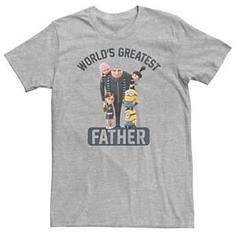 Big & Tall Despicable Me Minions Greatest Father Tee