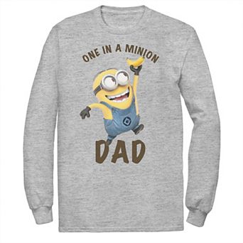 Big & Tall Despicable Me Minions 'Tis The Season To Be Jolly Banana Tee