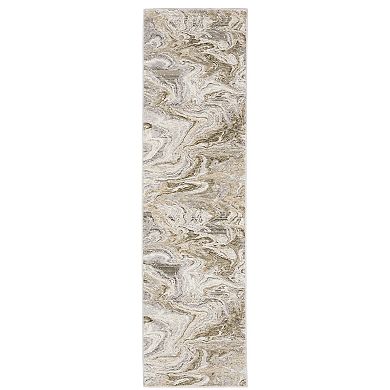 StyleHaven Nelson Marbled Abstract Area Rug