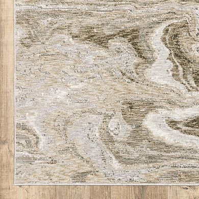 StyleHaven Nelson Marbled Abstract Area Rug