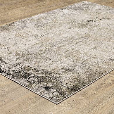 StyleHaven Nelson Distressed Abstract Area Rug