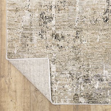 StyleHaven Nelson Distressed Abstract Area Rug