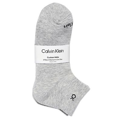 Women's Calvin Klein 6 Pack Quarter Socks