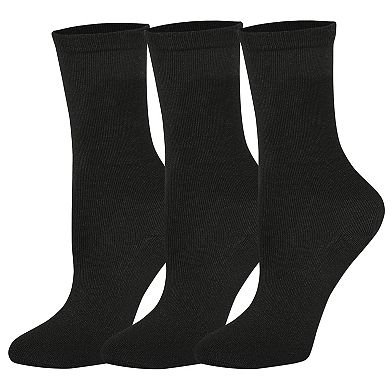 Women's Calvin Klein 3 Pack Super Soft Crew Socks