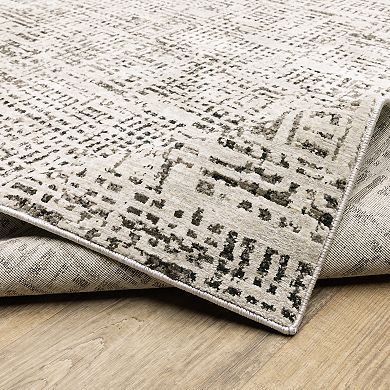 StyleHaven Nelson Abstract Gridwork Area Rug