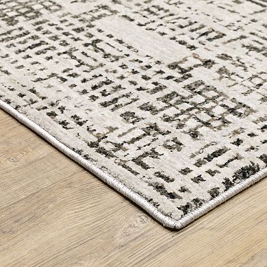 StyleHaven Nelson Abstract Gridwork Area Rug