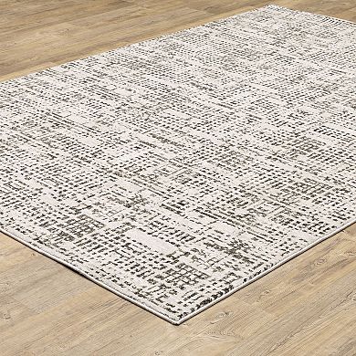 StyleHaven Nelson Abstract Gridwork Area Rug