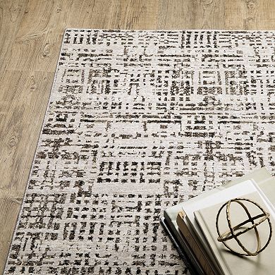 StyleHaven Nelson Abstract Gridwork Area Rug