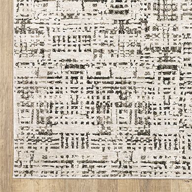 StyleHaven Nelson Abstract Gridwork Area Rug