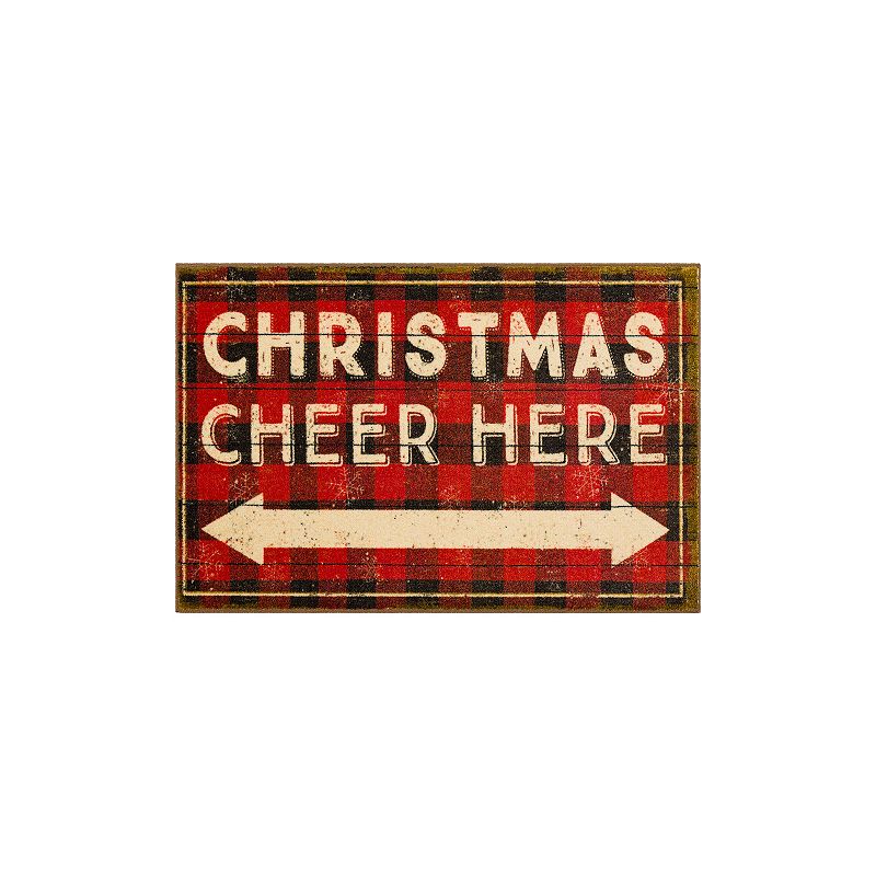 Mohawk Home Christmas Cheer Here 30 x 50 Accent Rug, Multicolor, 2X3.5 
