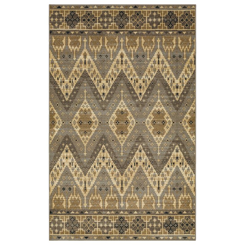 Mohawk Home Florian Rug, Beig/Green, 5X8 Ft