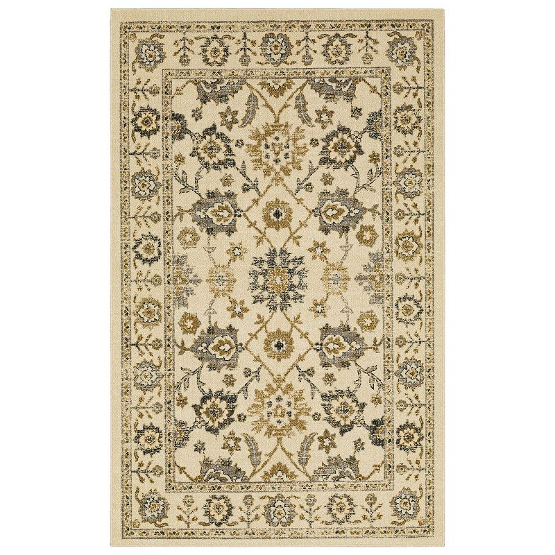 Mohawk Home Meshach Rug, Beig/Green, 7.5X10 Ft