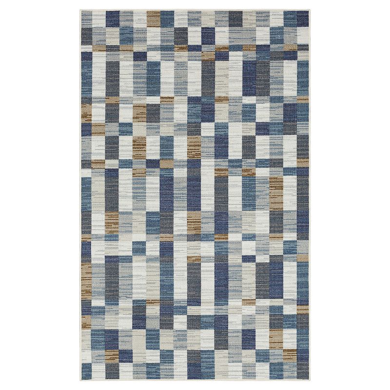 Mohawk Home Metro Blocks Rug, Multicolor, 5X8 Ft