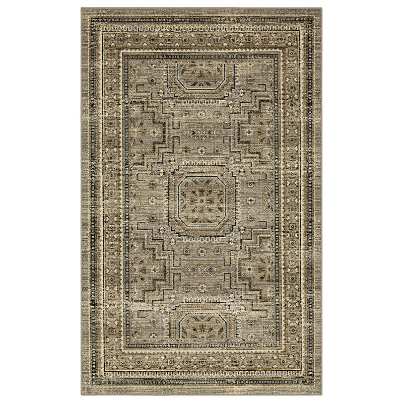 Mohawk Home Levana Rug, Beig/Green, 5X8 Ft