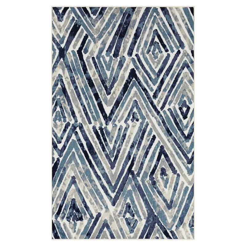Mohawk Home Nihal Rug, Blue, 5X8 Ft