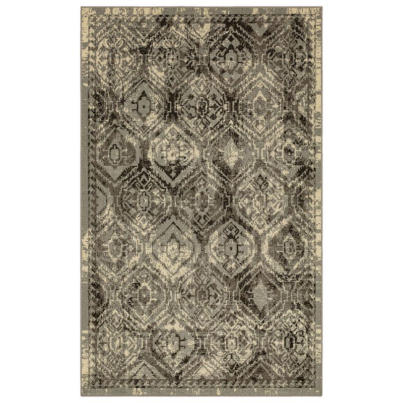 Mohawk Home Christelle Rug, Beig/Green, 5X8 Ft