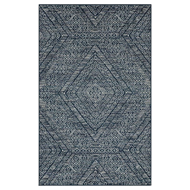 Mohawk Home Ginevra Rug, Blue, 5X8 Ft