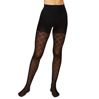 Women's Hanes® Diamond Outline Control Top Tights HG0017