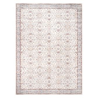 nuLOOM Gemma Machine Washable Transitional Floral Area Rug