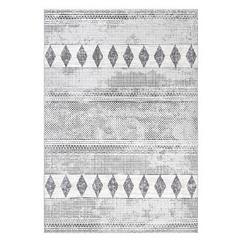 nuLOOM Harper Faded Geometric Area Rug