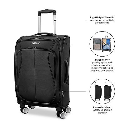 American Tourister 4 Kix 3.0 Softside Medium Spinner Luggage