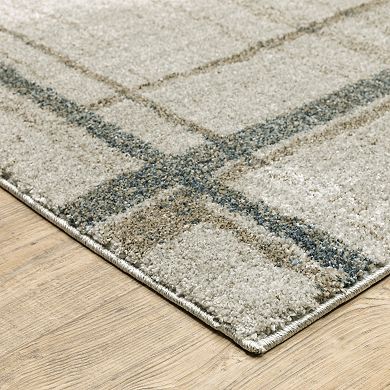 StyleHaven Archer Distressed Geometric Area Rug