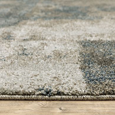 StyleHaven Archer Distressed Abstract Square Area Rug