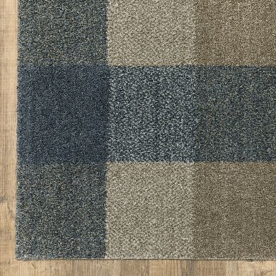 StyleHaven Archer Farmhouse Plaid Area Rug