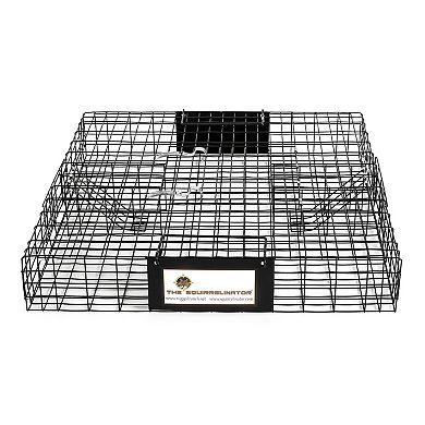 Rugged Ranch SQRTO Squirrelinator Trap CatchMor Live Animal 2 Door Metal Cage