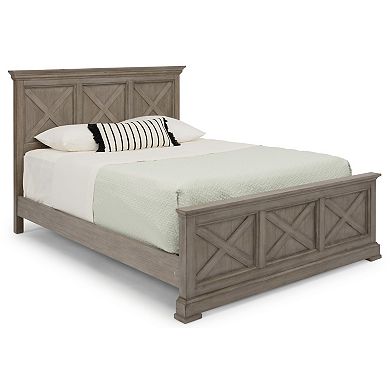 homestyles Mountain Lodge Rustic Farmhouse Bed