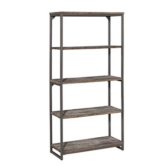 homestyles Barnside Metro Five 4-Shelf Bookcase