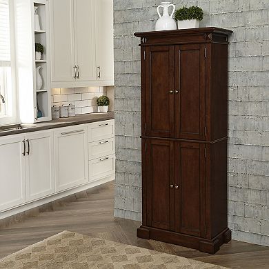 homestyles Traditional Kitchen Pantry Floor Cabinet