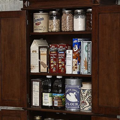 homestyles Traditional Kitchen Pantry Floor Cabinet