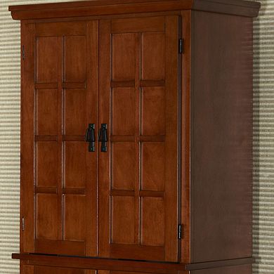 homestyles Arts & Crafts Four-Door Pantry