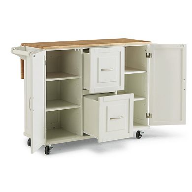 homestyles Dolly Madison Large Kitchen Cart